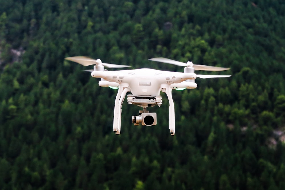 Professional drone conducting automated roof inspection with AI analysis overlay, showcasing advanced home inspection technology integration